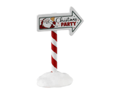 Lemax Mini Scene Decoration Lemax Christmas Party Sign Decoration